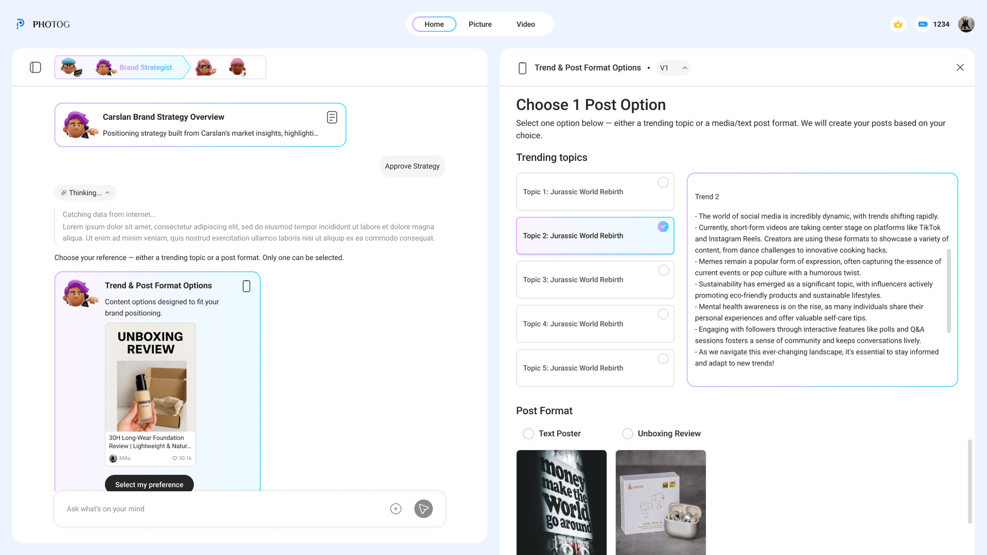 Stage 2 — Brand Strategist
